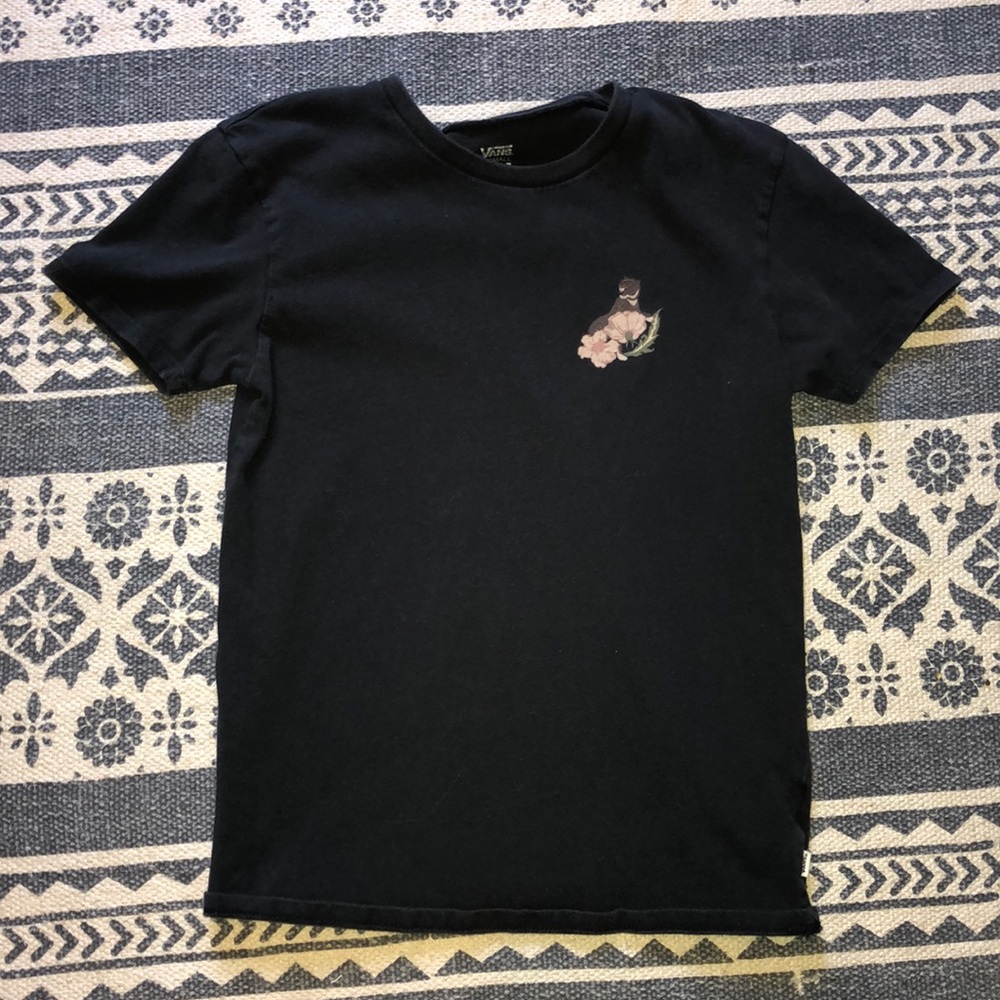 Black Vans Graphic Tee Size: XS